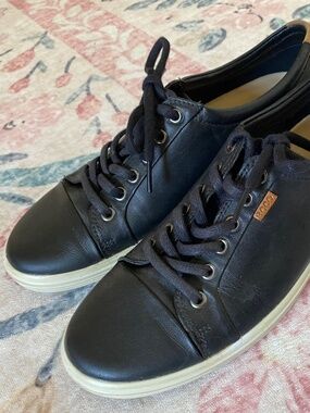 Ecco Soft 7 Leather Sneakers